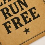 Wild Hearts Run Free Western Sign Print