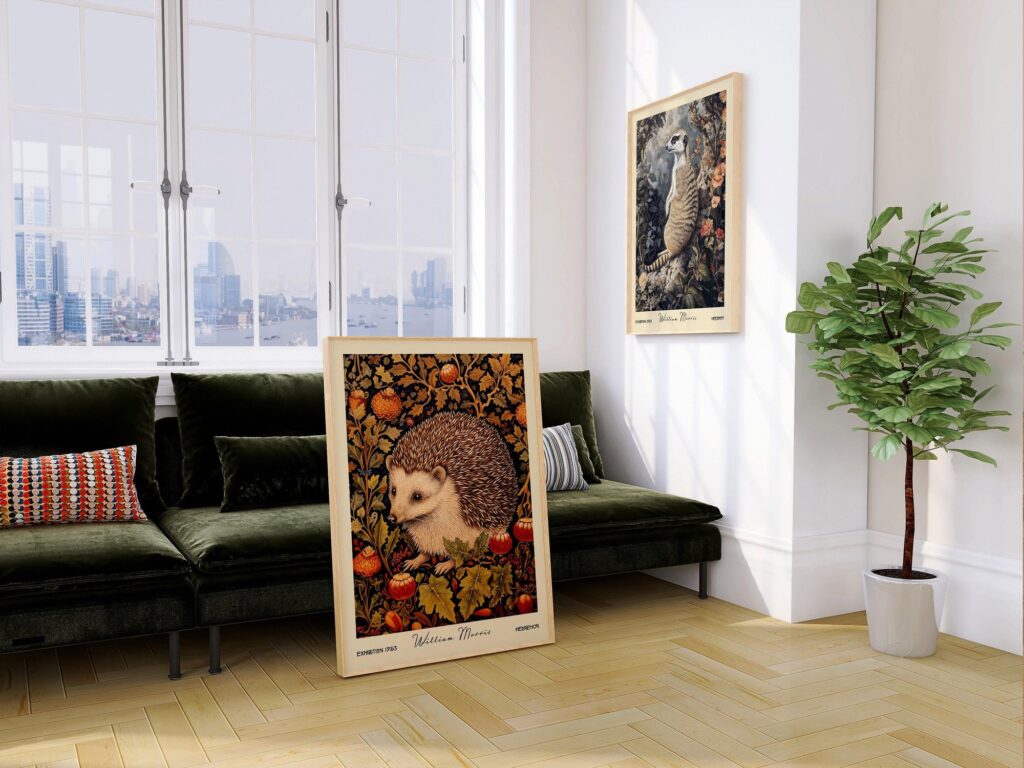 William Morris Animal Print Set