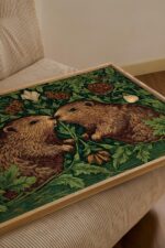 William Morris Beavers Botanical Art Print