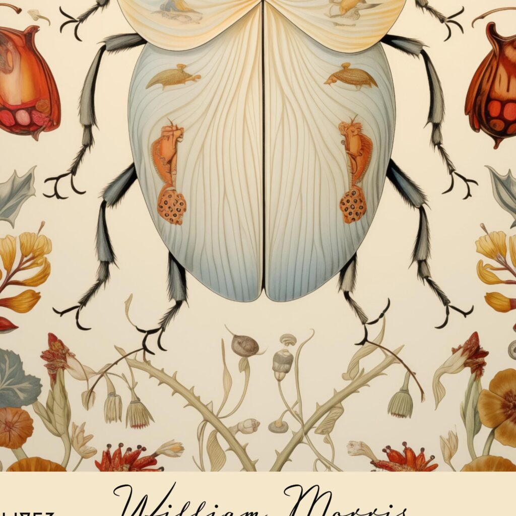 William Morris Beetle Print