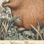 William Morris Capybara Art Print