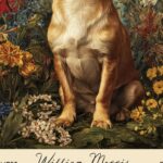William Morris Chihuahua Art Print