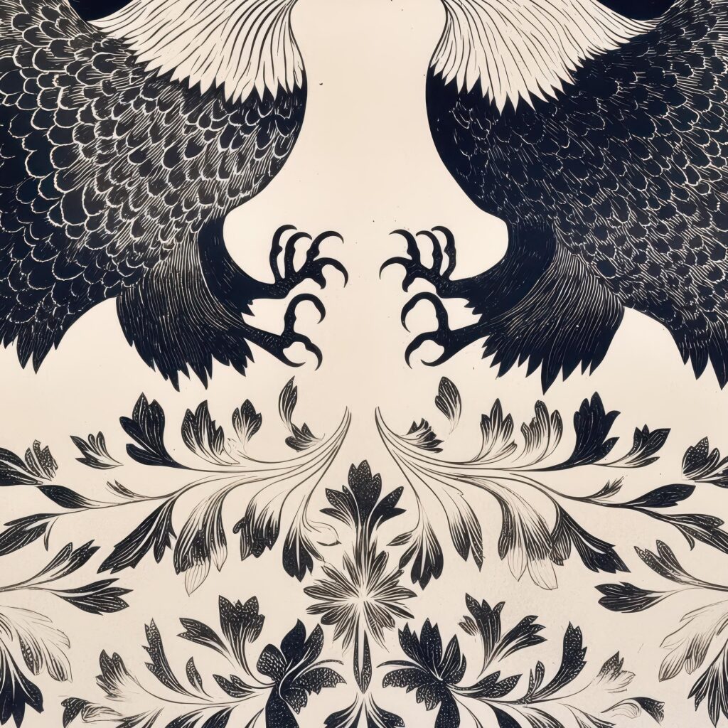 William Morris Eagle Print