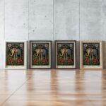 William Morris Elephant Art Print