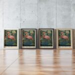 William Morris Flamingo Print