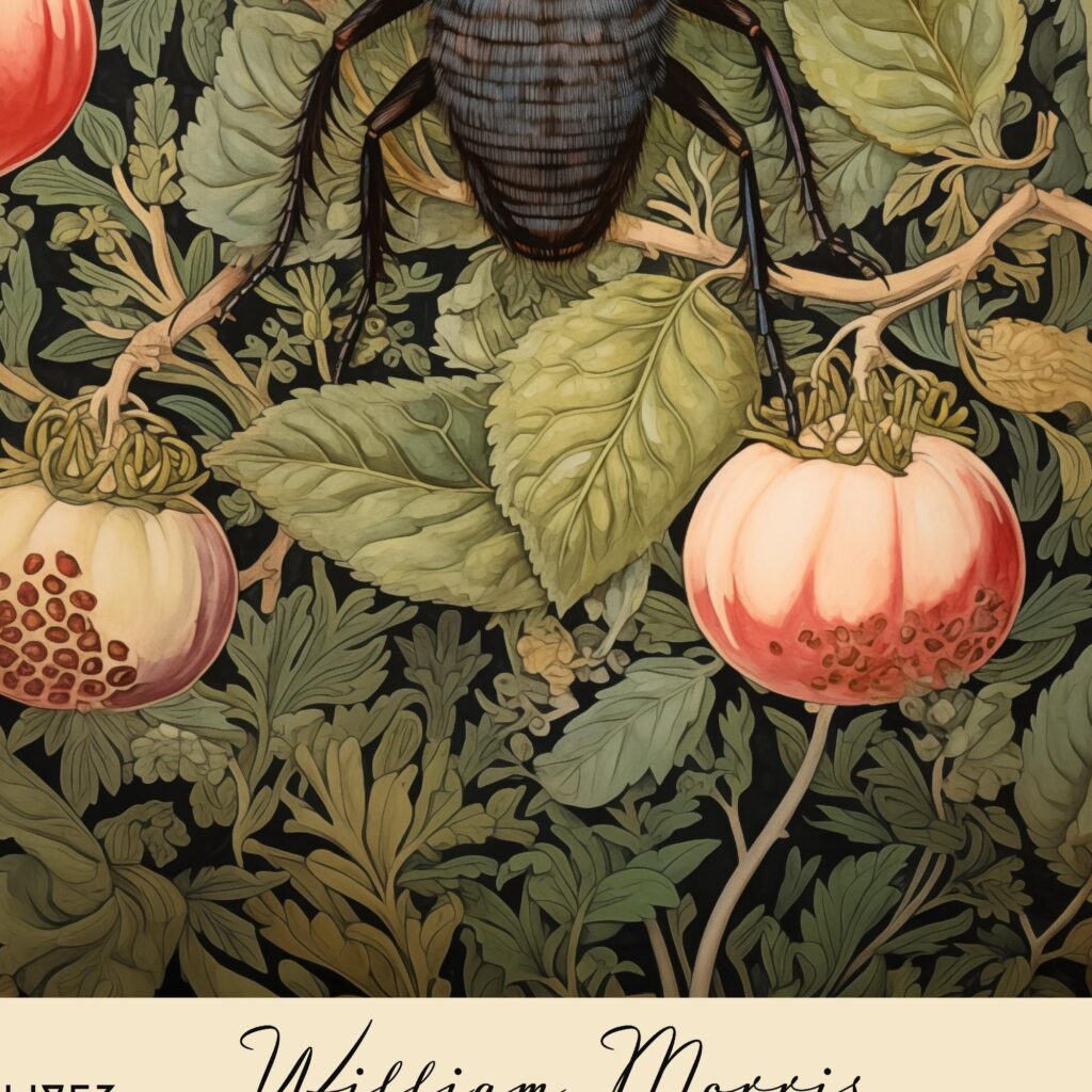 William Morris Fly Insect Print