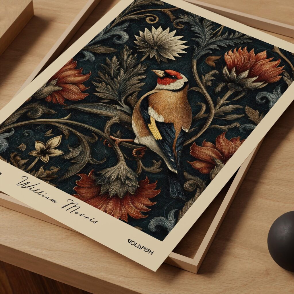 William Morris Goldfinch Print