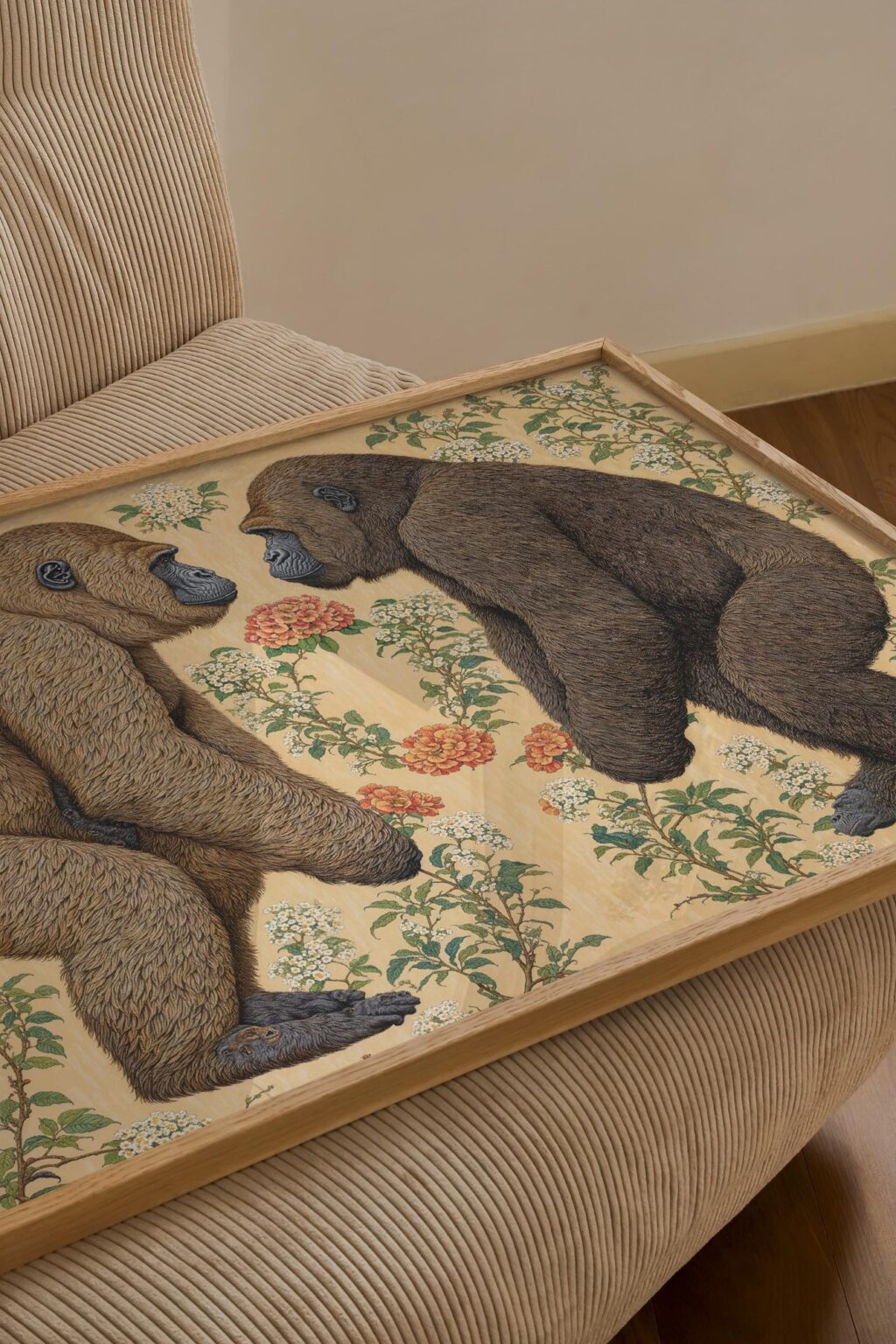 William Morris Gorillas Wall Art