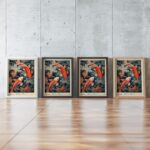 William Morris Koi Fish Art Print