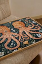 William Morris Octopus Wall Art