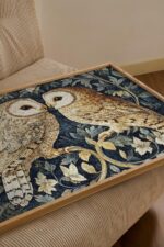 William Morris Owl Art Print