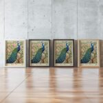 William Morris Peacock Art Print