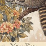 William Morris Raccoon Print