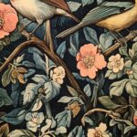William Morris Sparrows Art Print