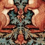 William Morris Squirrel Botanical Wall Art Print