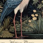 William Morris Stork Print