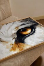 Wolf Eye Painting Print