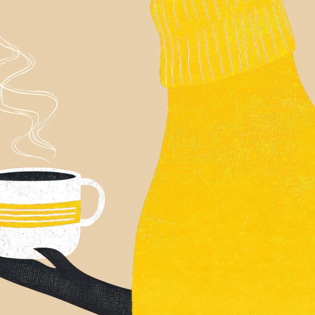 Yellow Dog Coffee Print