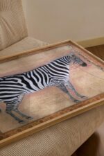 Zebra Safari Art Print