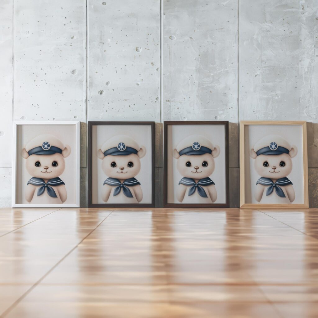 Adorable Bear Nursery Print