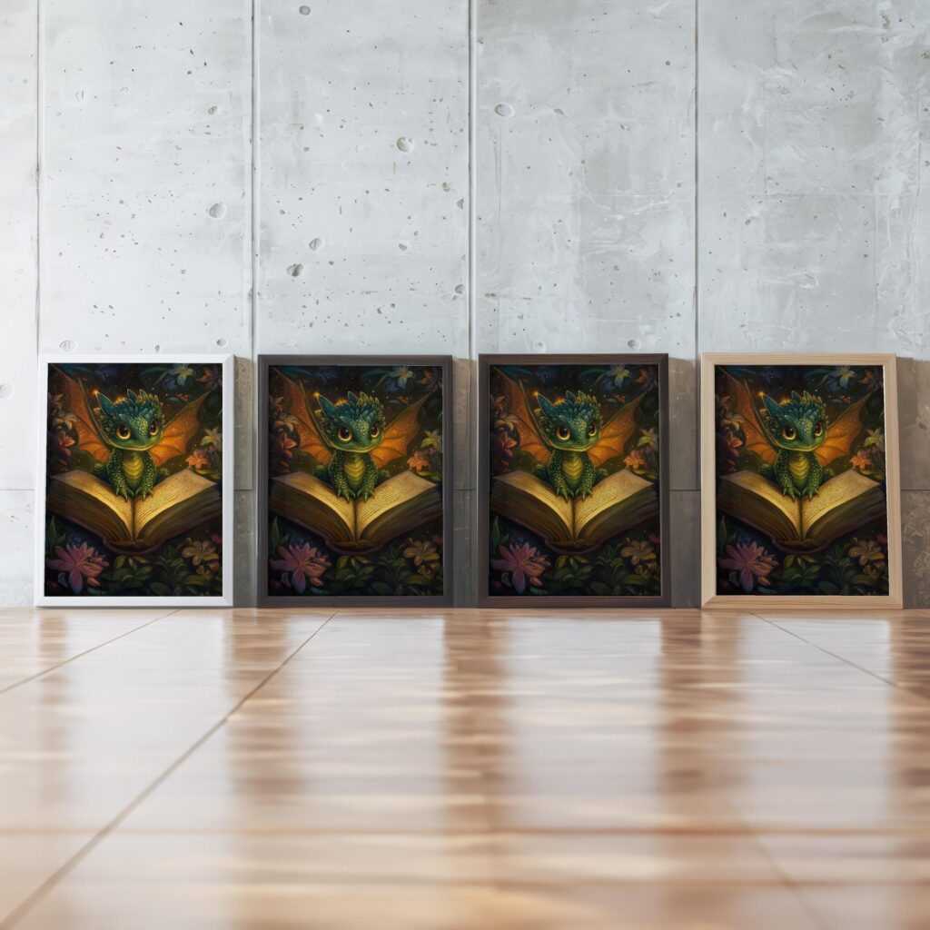 Baby Dragon Art Print