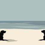 Beach Dogs Art
