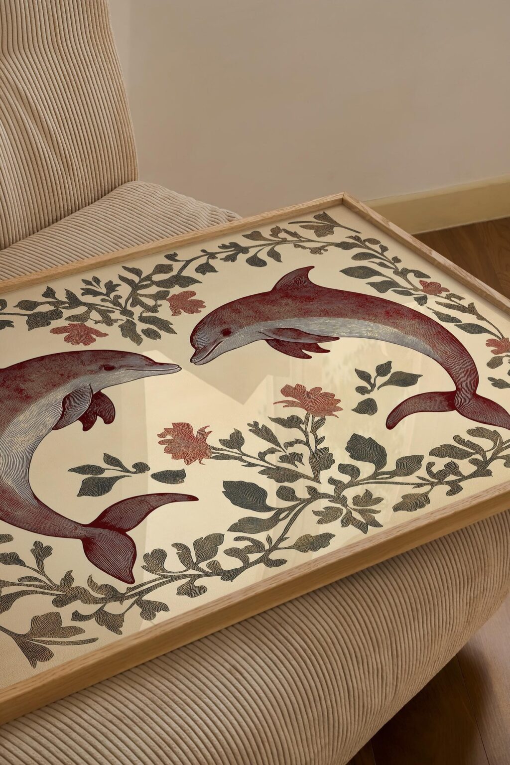 Beach House Dolphin Print