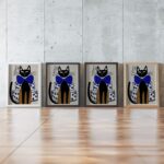 Birthday Cat Party Art Print