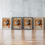 Black Cat Rabbit Music Poster