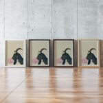 Bubblegum Goat Print Funny Animal Poster Playful Wall Art