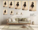 Bucking Bronco Rodeo Poster