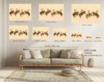 Bucking Broncos Wall Art