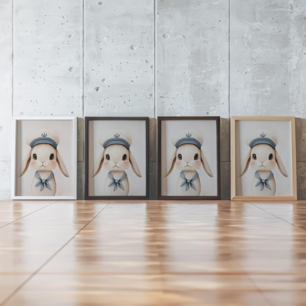 Bunny Nursery Print