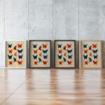 Butterfly Colorful Watercolor Wall Art