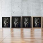 Cat Victorian Renaissance Wall Art