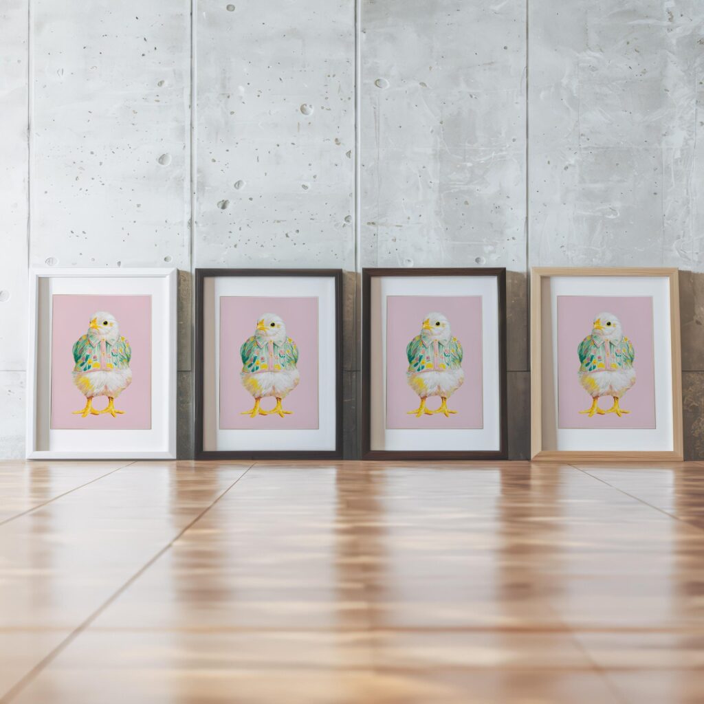 Chicken Fashion Print