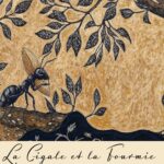 Cicada And Ant La Fontaine Fable Poster