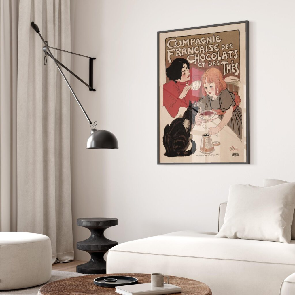 Compagnie Francaise Chocolat Poster