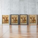 Cow Farm Art Print