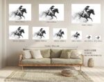 Cowboy and Horse Poster