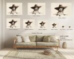 Cowboy Bandana Dog Print