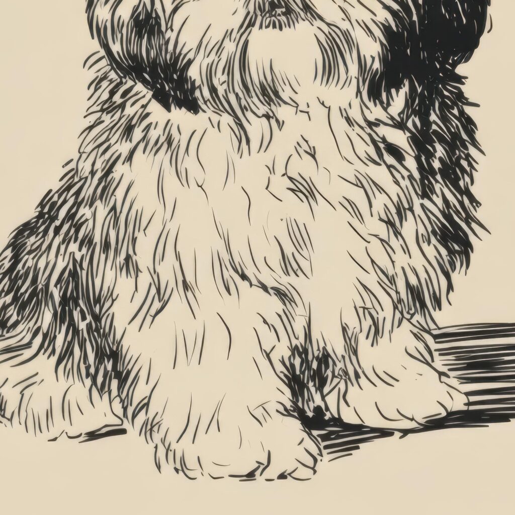 Cowboy Pup Western Print