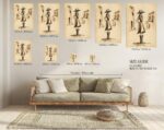 Cowgirl Western Ink Wall Art