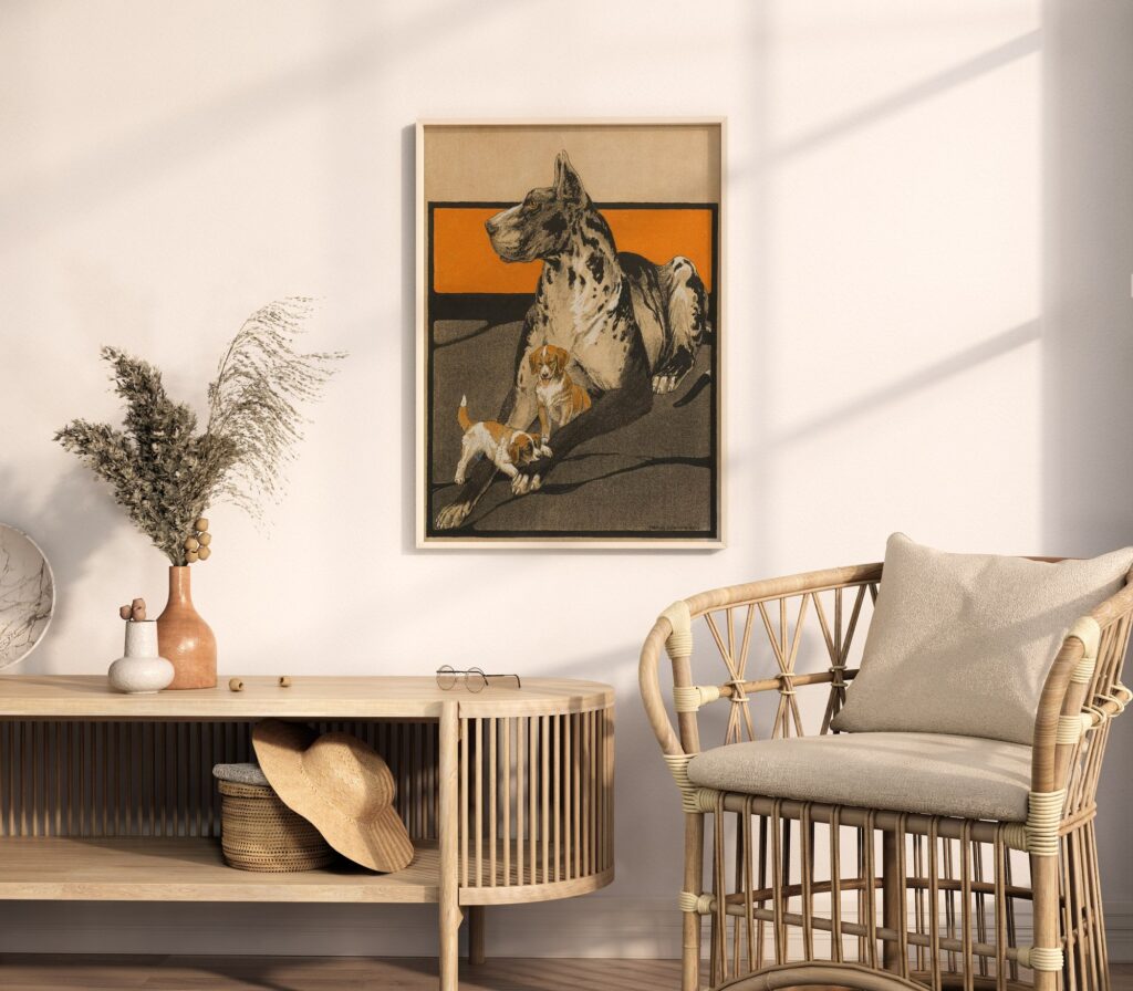Dane Puppy Print