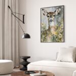 Deer Fawn Print