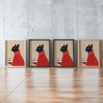French Bulldog Coffee Wall Art