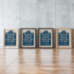 Funny Cat House Print