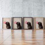 Funny Pug Bubble Gum Print