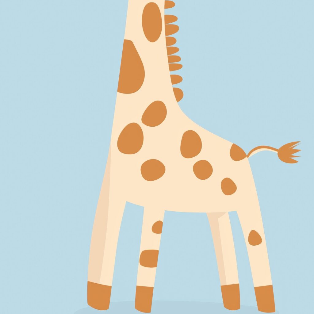 Giraffe Nursery Print