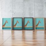 Giraffe Safari Wall Art